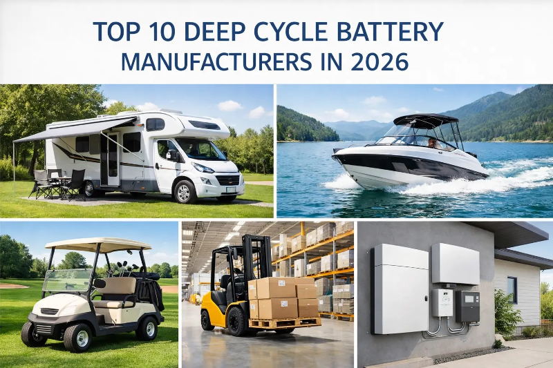 Top 10 Deep Cycle Battery Manufacturers in 2026 Top 10 Deep Cycle Battery Manufacturers in 2026