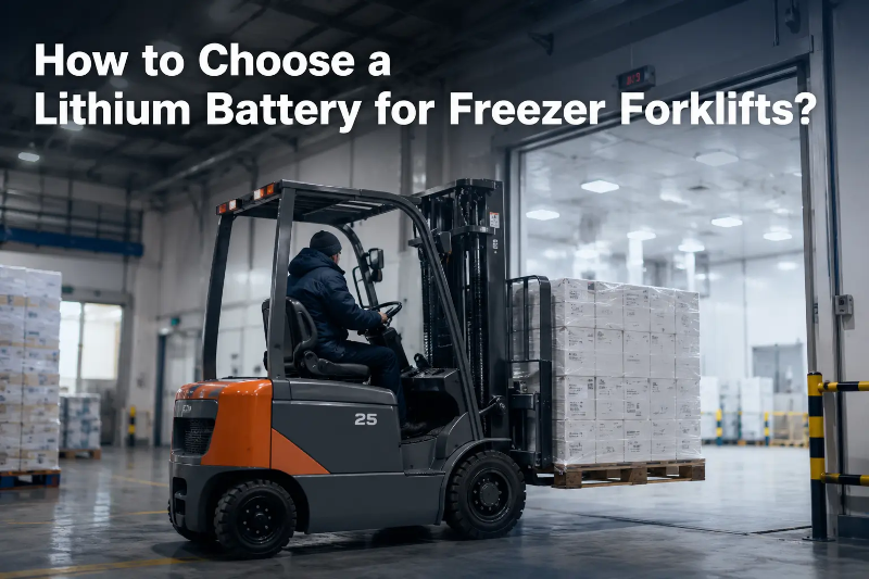 How to Choose a Lithium Battery for Freezer Forklifts 1 How to Choose a Lithium Battery for Freezer Forklifts 1