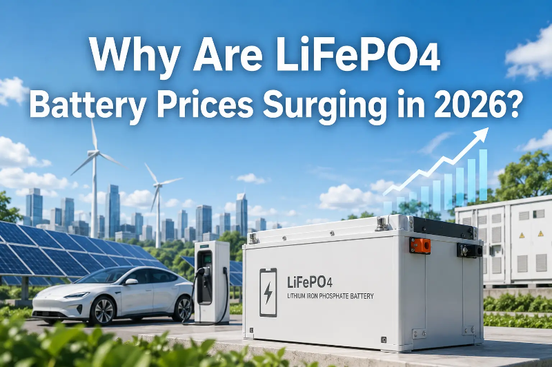 Why Are LiFePO4 Battery Prices Surging in 2026 Why Are LiFePO4 Battery Prices Surging in 2026