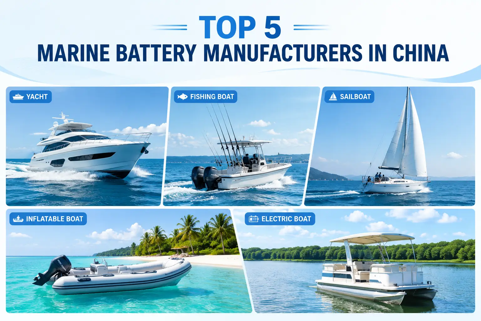 Top 5 Marine Battery Manufacturers in China