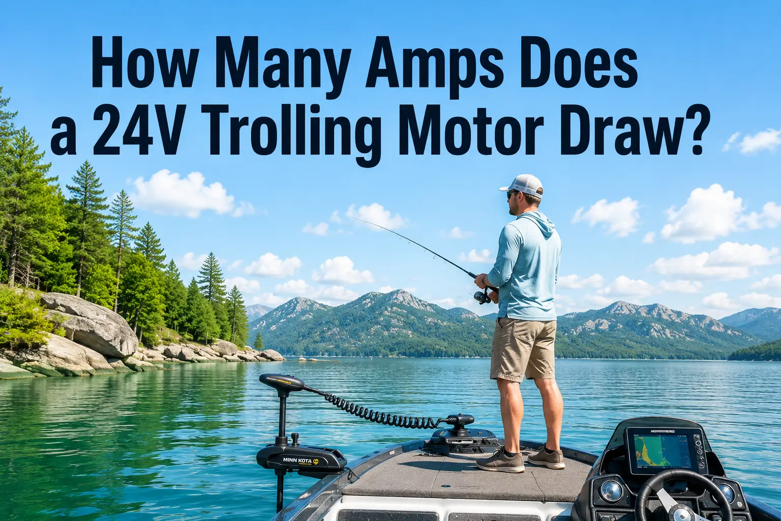 How Many Amps Does A 24V Trolling Motor Draw?